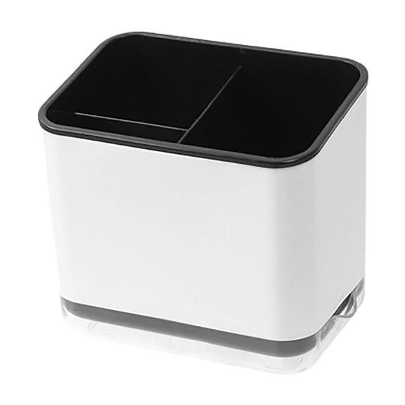 Chopstick Basket Storage Rack Chopstick Cage Home Multi Functional Spoon Storage Kitchen Chopstick Barrel Storage Box(12"×14",Black)