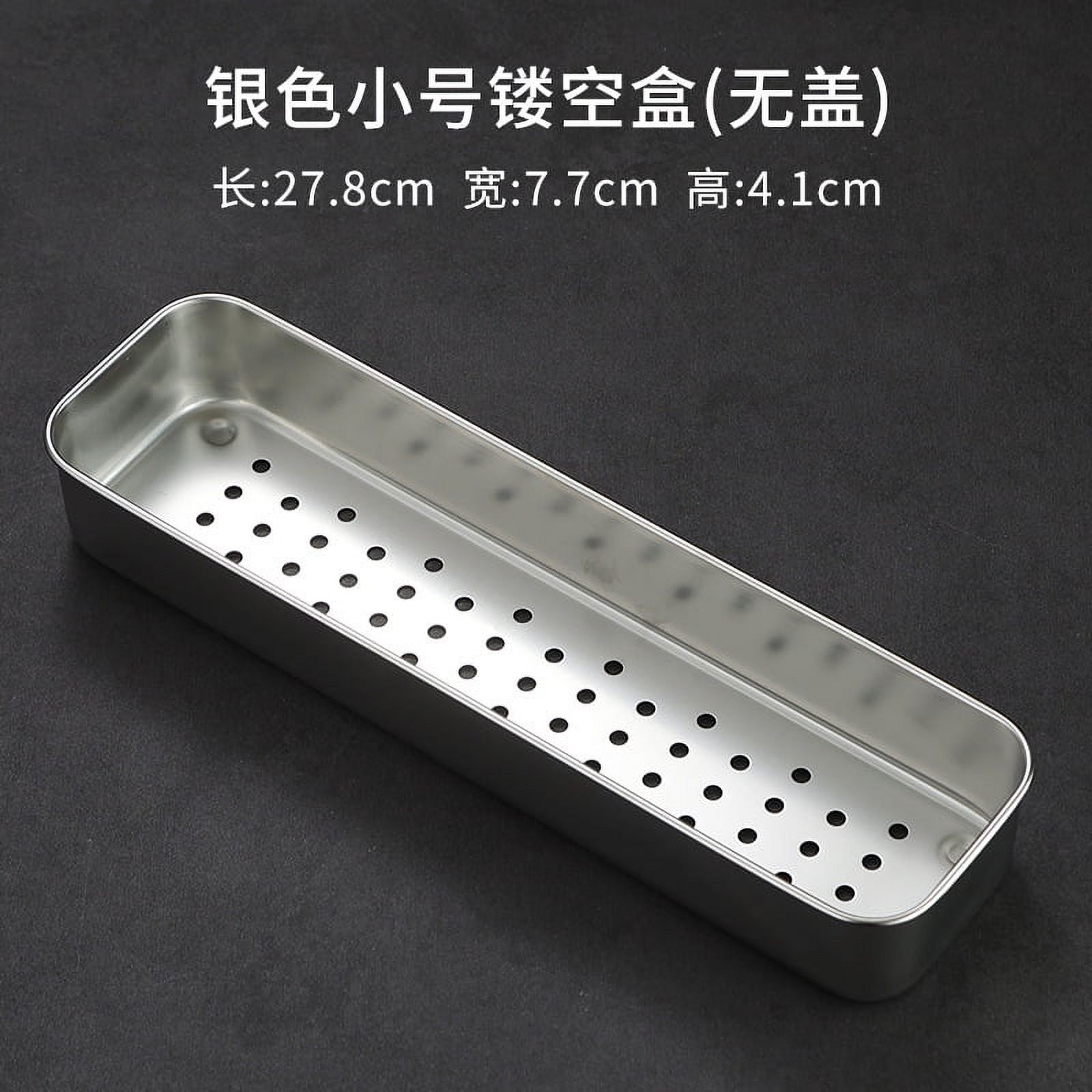 Chopstick Holder Cutlery Rack Stainless Steel Utensil Container
