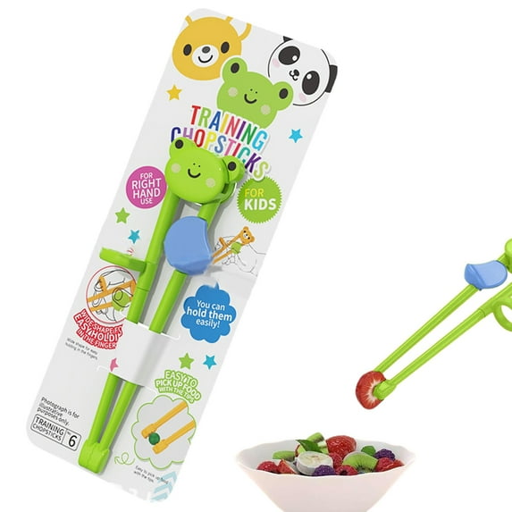Chopstick Reusable, Easeky Panda Animal Chopsticks Helper Reusable Eating Training Tools Cute Tableware Learn Tools Kitchen Utensils And Gadgets Chopsticks for Beginners Chop Sticks Re Usaeble