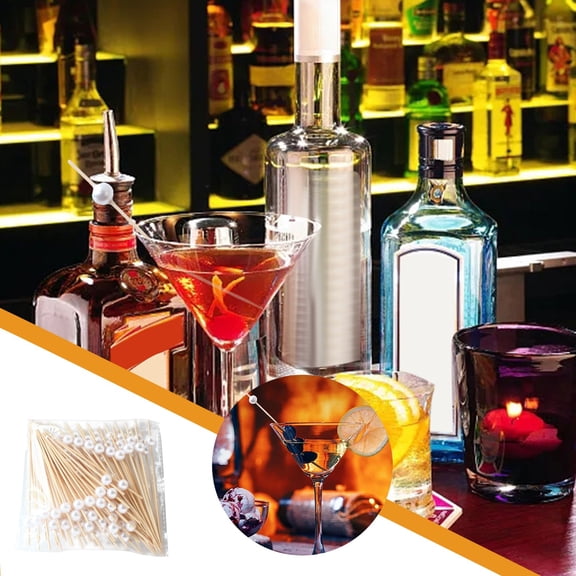 Chopsticks Reusable Disposable Fruit Pick Round Internet Cocktail Sandwich Skewer Ktv Toothpick Art Skewer