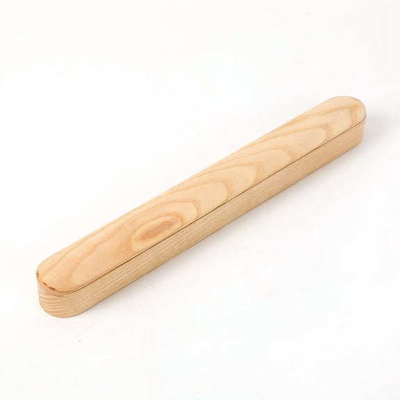 Wooden Chopsticks Storage Box with Lid, Portable Travel Cutlery Holder, Chopsticks Carrying Case for Kitchen and Dining