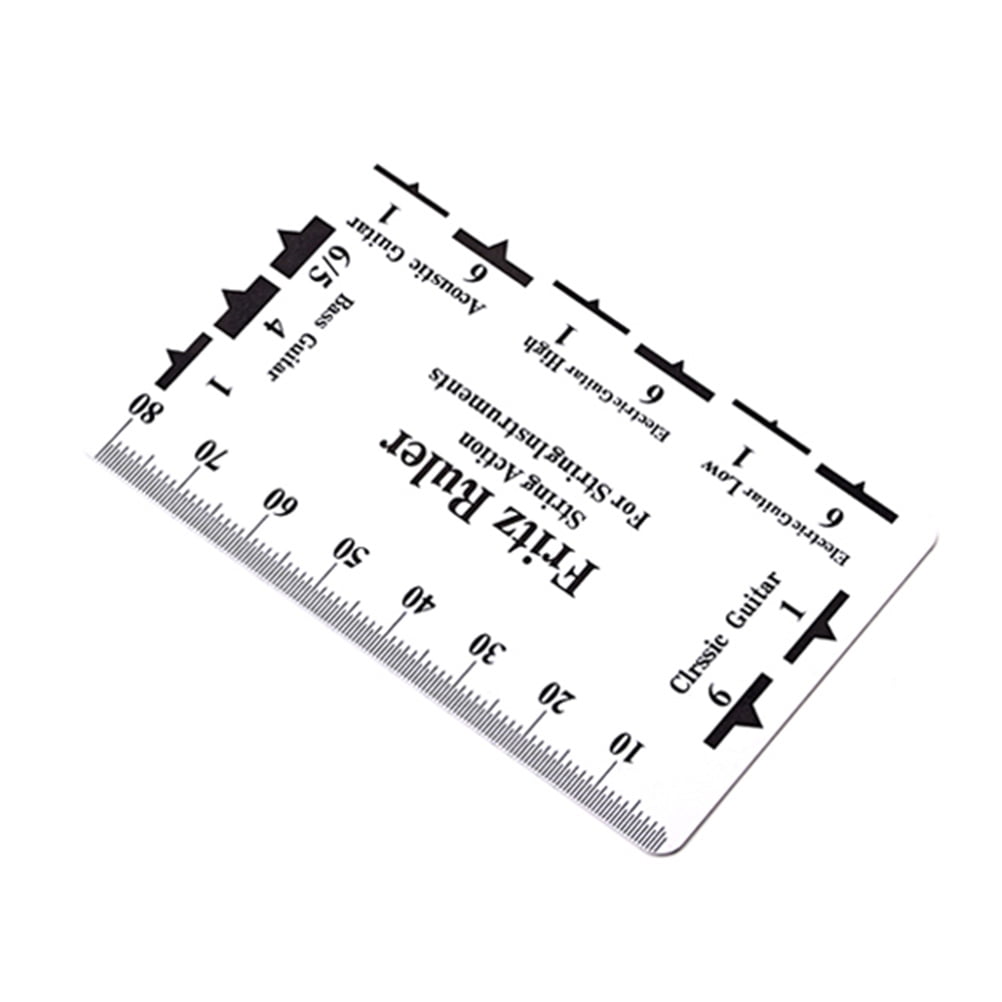 Chord Ruler Guitar Measuring Rulers Portable Professional Plastic Accessories Guitars