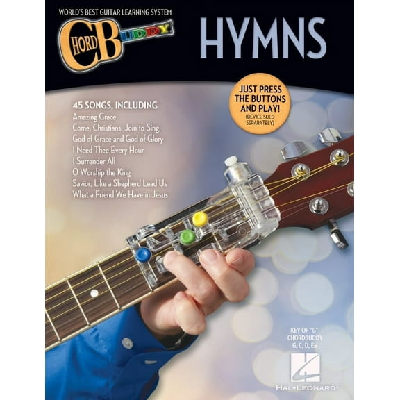 Chordbuddy Hymns - 45 Color-Coded Songs to Play with the Chordbuddy Device, (Paperback)