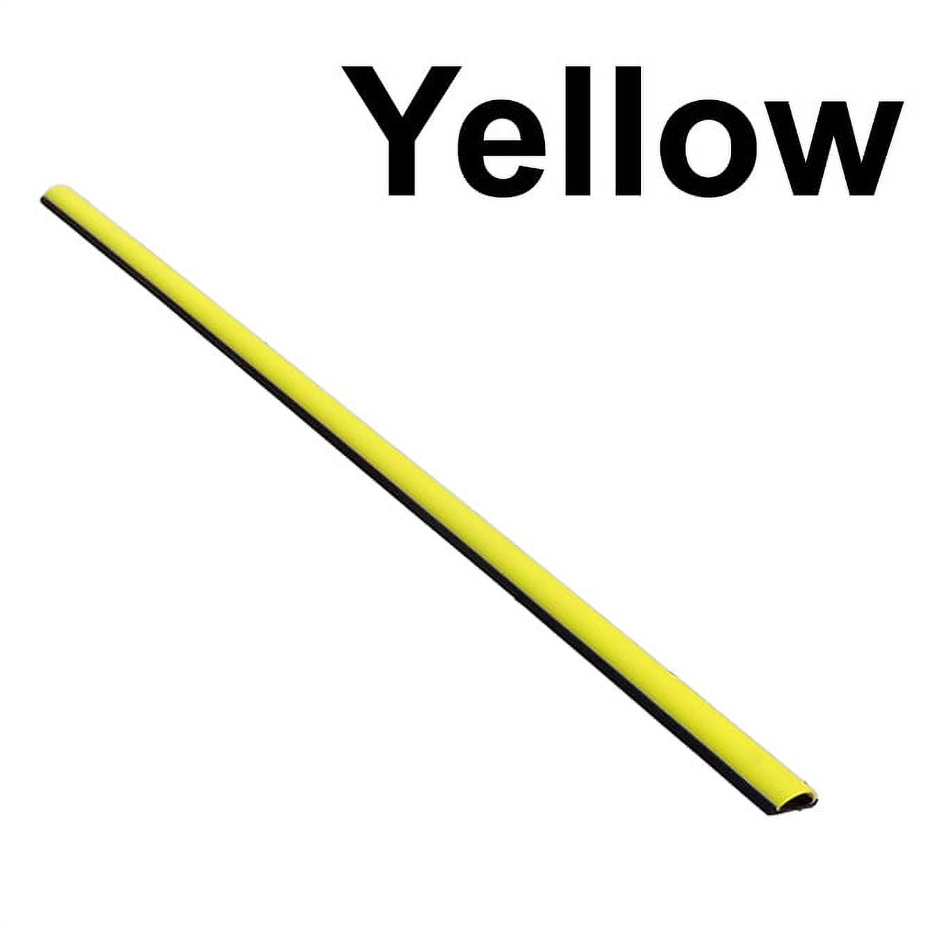 ChordSavers Indoor Floor Cord Cover Color Yellow Length 36" 1