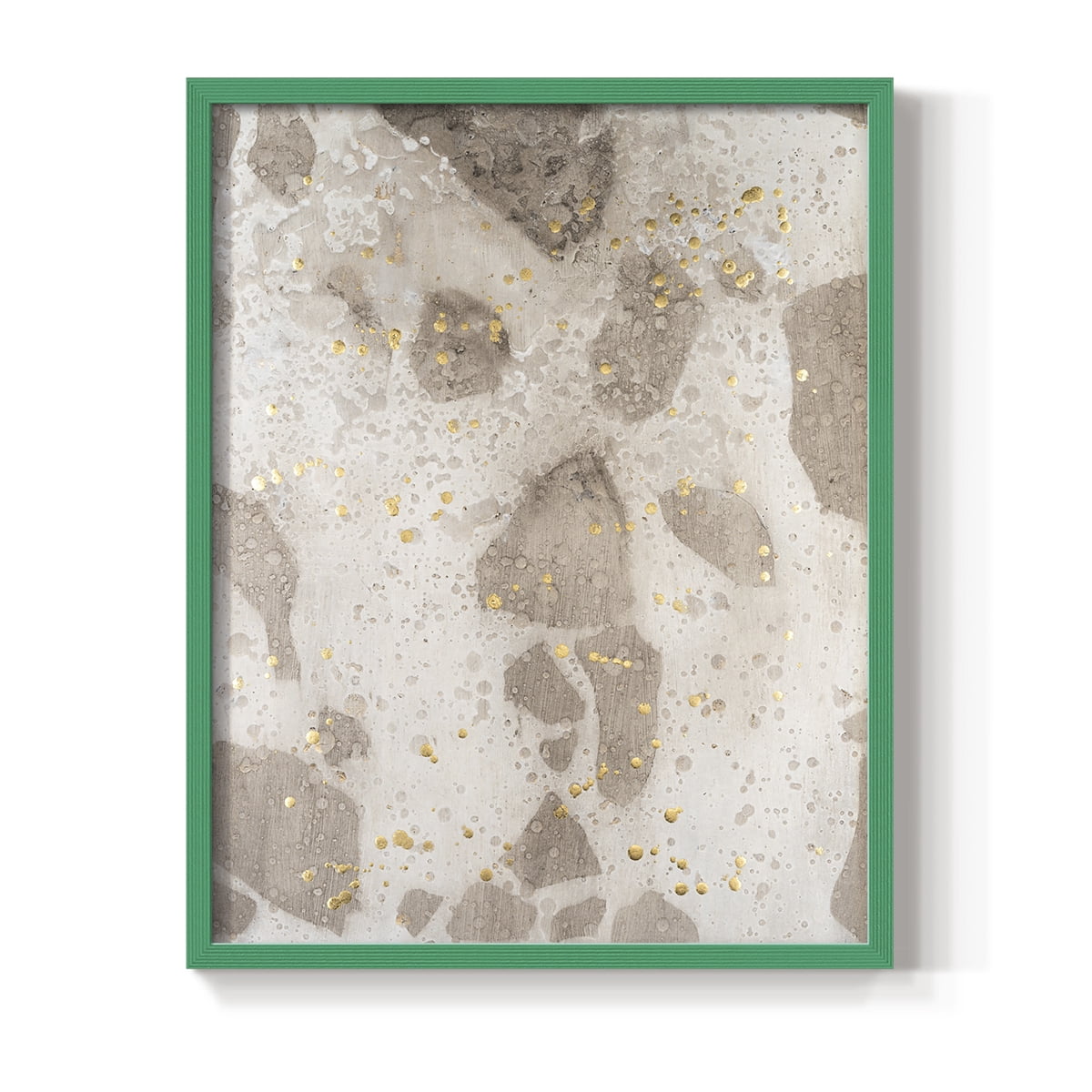 Chordata I Framed Print in Green Solid Wood Framed Print No Nail Hanging