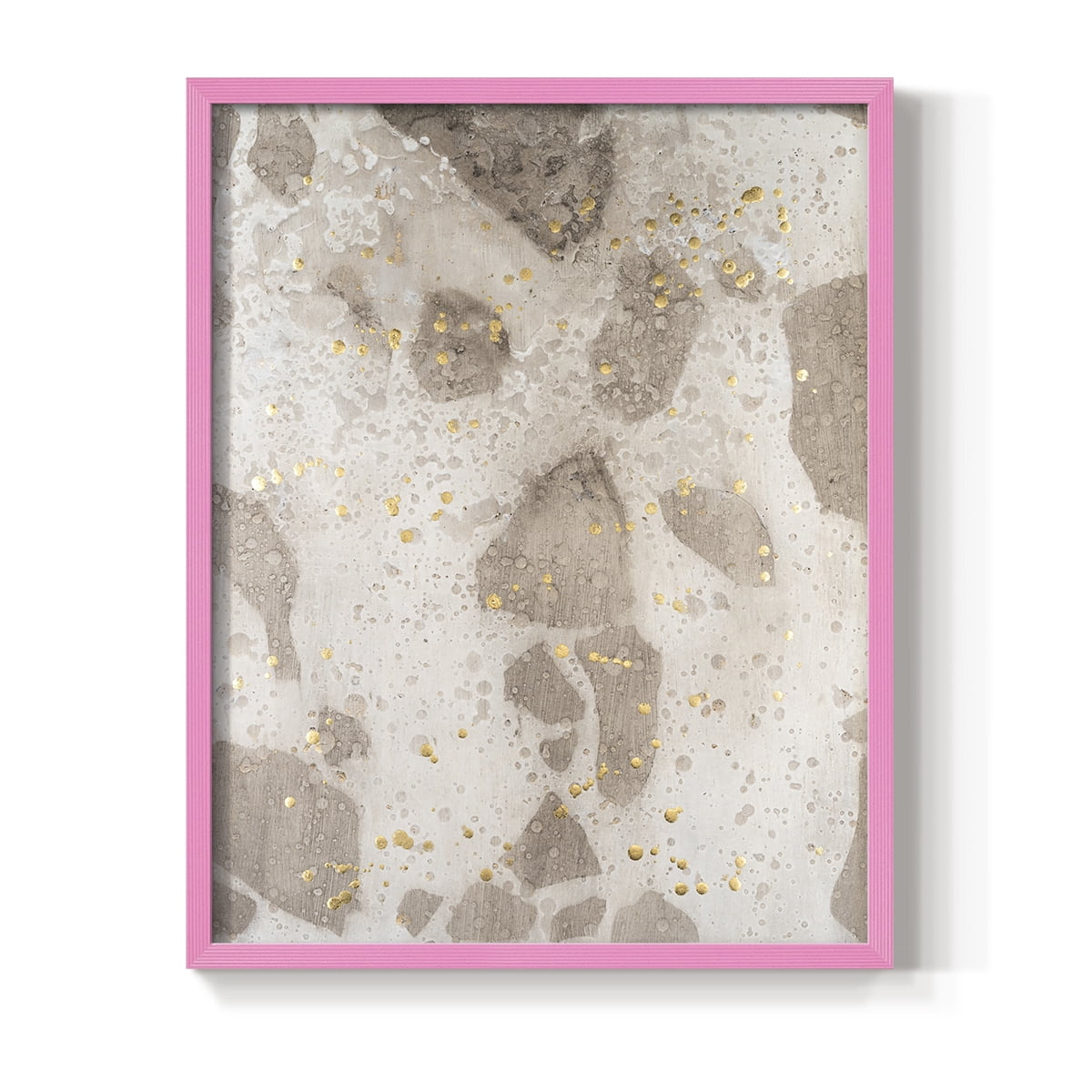 Chordata I Framed Print in Pink Solid Wood Framed Print No Nail Hanging
