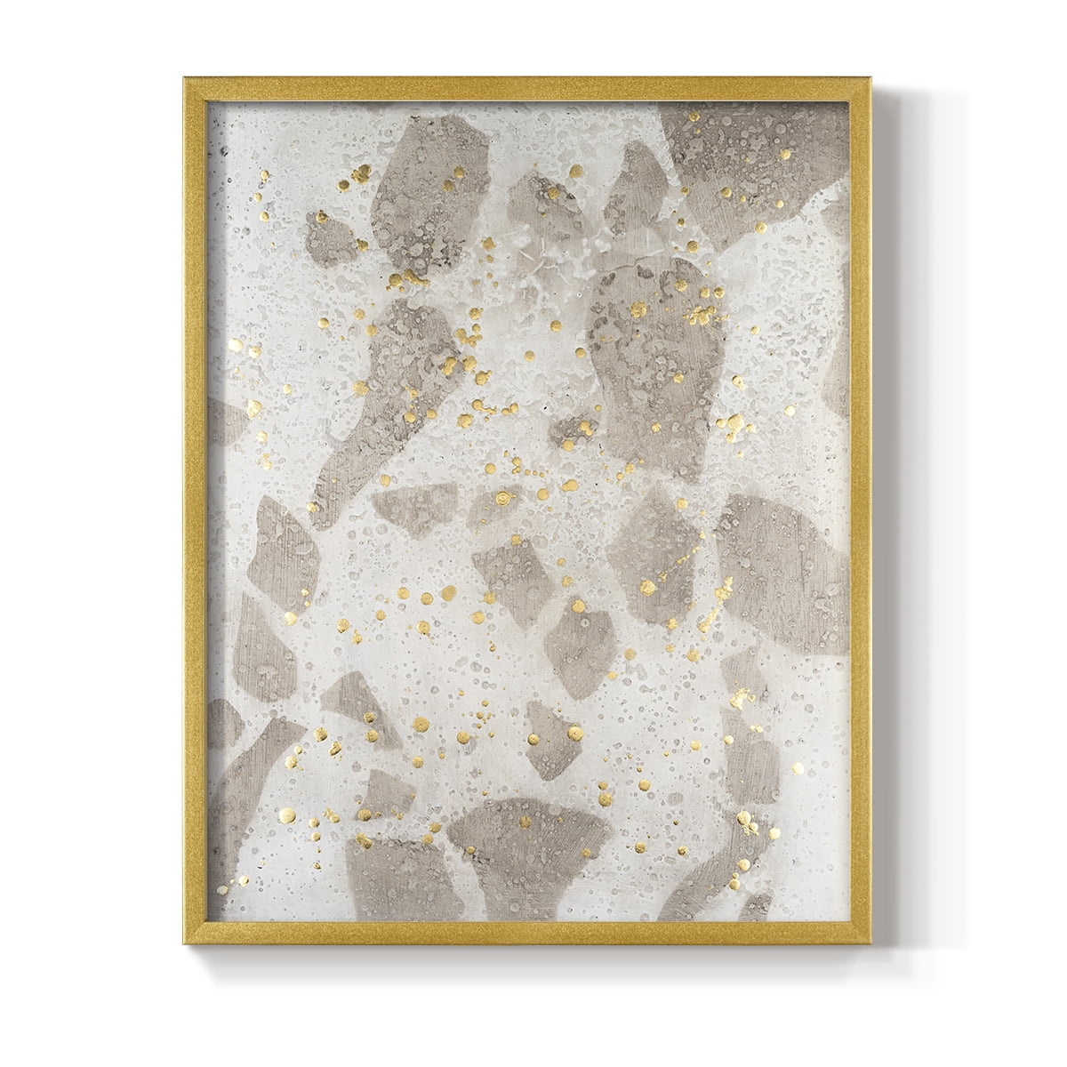 Chordata II Framed Print in Gold Solid Wood Framed Print No Nail Hanging