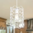 thumbnail image 1 of Chords Attic 1-Light Kitchen Island Pendant Lights Adjustable Ceiling Hanging Light Fixtures with Metal Accents, 1 of 8