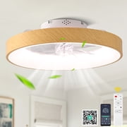 Chords Attic 20 Smart RGB Ceiling Fan with LED Light, App & Voice Control, Remote, 6-Speed DC Motor for Bedroom Living Room
