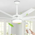 thumbnail image 1 of Chords Attic 65" Reversible 8-Blade Ceiling Fan with LED Lights and Remote Control, 6-Speed, Timer,&nbsp;3-Color, DC Motor, 1 of 11