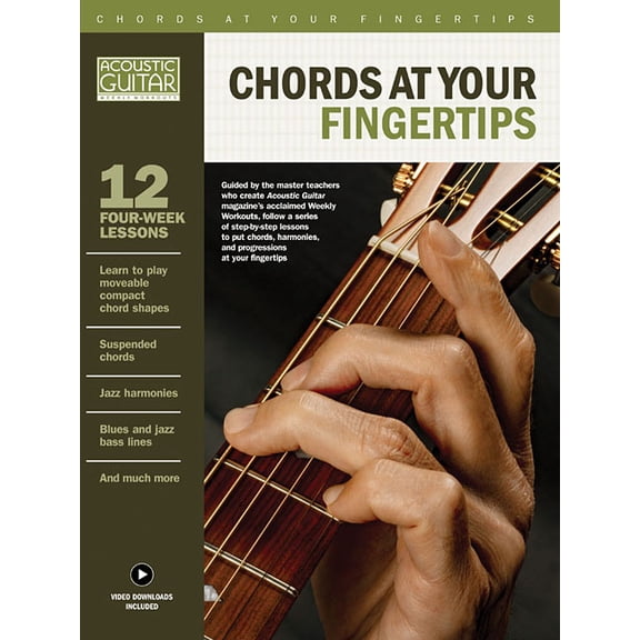 Chords at Your Fingertips: Acoustic Guitar Private Lessons Series, (Paperback)