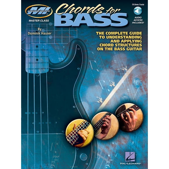Musicians Institute: Master Class Chords for Bass - The Complete Guide to Understanding and Applying Chord Structures on the Bass Guitar Book/Online Audio, (Paperback)