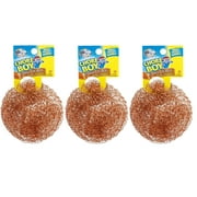 وسادة التنظيف Chore Boy Ultimate Copper Scrubber، عبوة من 3 قطع من النحاس الخالص
