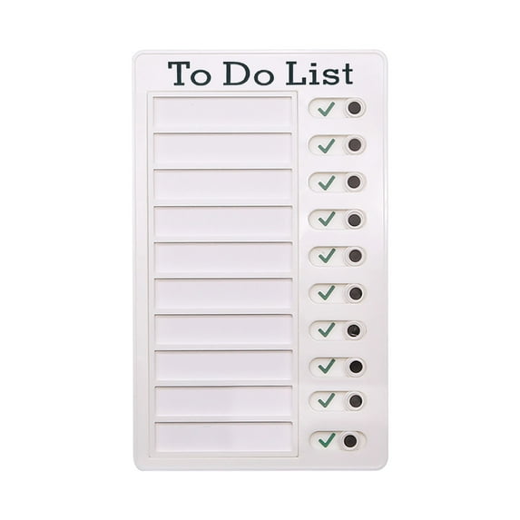Chore Chart For Adults Boards To Do List RV Checklist Board Portable Chores Chart For Multiple Detachable Plastic DIY Message Home Travel Planning Reminder Chart Office Cabinet