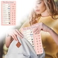 thumbnail image 1 of Chore Chart Board - Daily To Do List Tracker - Portable Checklist Board for Adults - Task Management Planner - 1 Pack - Pink, 1 of 8