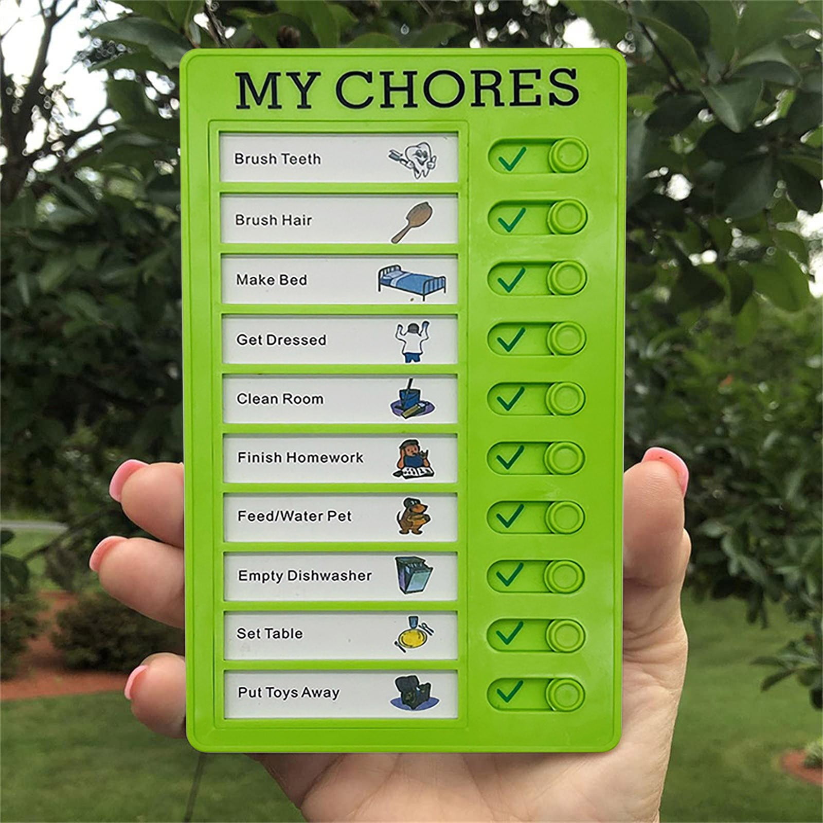 Chore Chart For Adults Boards To Do List RV Checklist Board Portable chore-chart-for-adults-boards-to-do-list-rv-checklist-board-portable