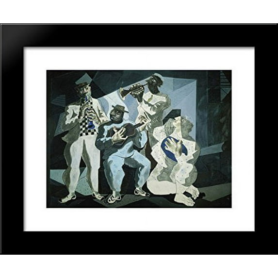 Chorinho 20x24 Framed Art Print by Portinari, Candido
