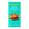 thumbnail image 1 of bettergoods Gluten-Free Salsa Verde Hash Brown Breakfast Sandwiches, 9.6 oz, 2 Pack (Frozen), 1 of 9