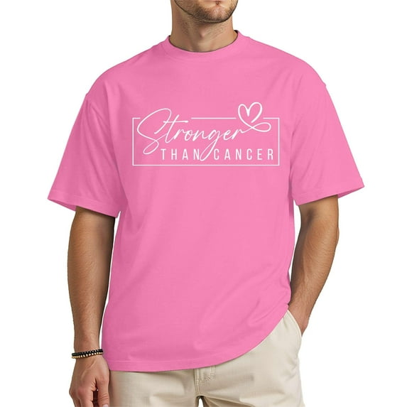 Chorokhi Stronger Than Breast Cancer Unisex T-Shirt – Azalea Small