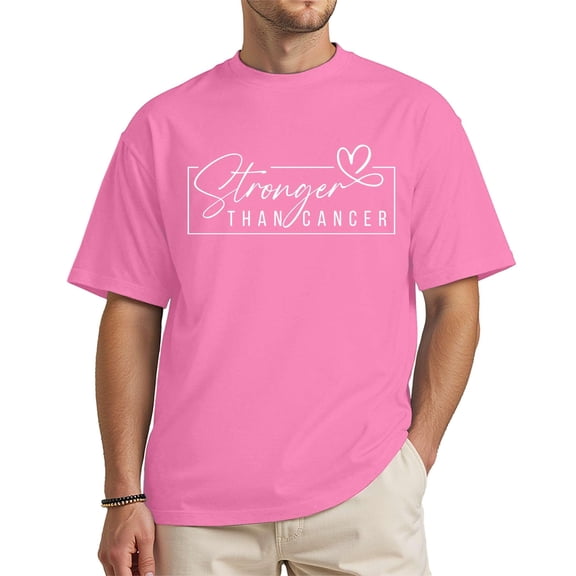 Chorokhi Stronger Than Breast Cancer Unisex T-Shirt – Azalea Small