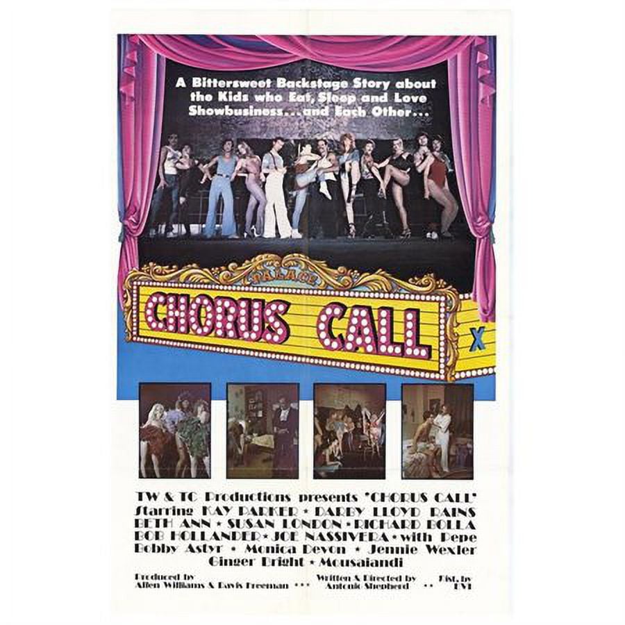Chorus Call movie POSTER (Style A) (11" x 17") (1979)