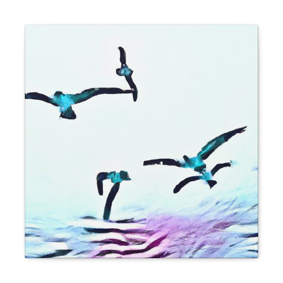 "Chorus of Seabirds" - Canvas