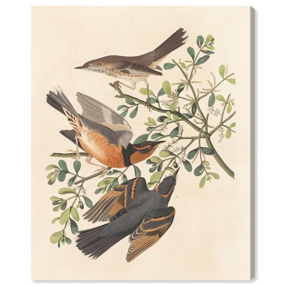 Chorus of Three Canvas Print Vintage Art by Art Remedy, Gallery Wrapped, 30 x 36