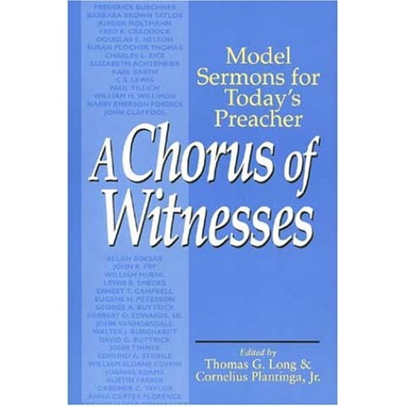 Pre-Owned Chorus of Witnesses (Paperback) 0802801323 9780802801326