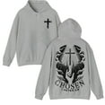 thumbnail image 1 of Chosen Christian Hoodie – 1 Peter 2:9 Bible Verse Double-Sided Faith Hoodie. Perfect for church, Bible study, worship, or as a faith-filled gift., 1 of 6