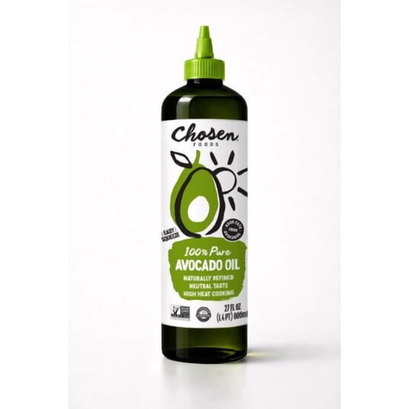 Chosen Foods 100% Pure Avocado Oil Squeeze Bottle, 27 fl oz