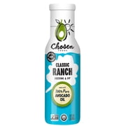 Chosen Foods Classic Ranch Dressing and Dip made with 100% Pure Avocado Oil 8 fl oz
