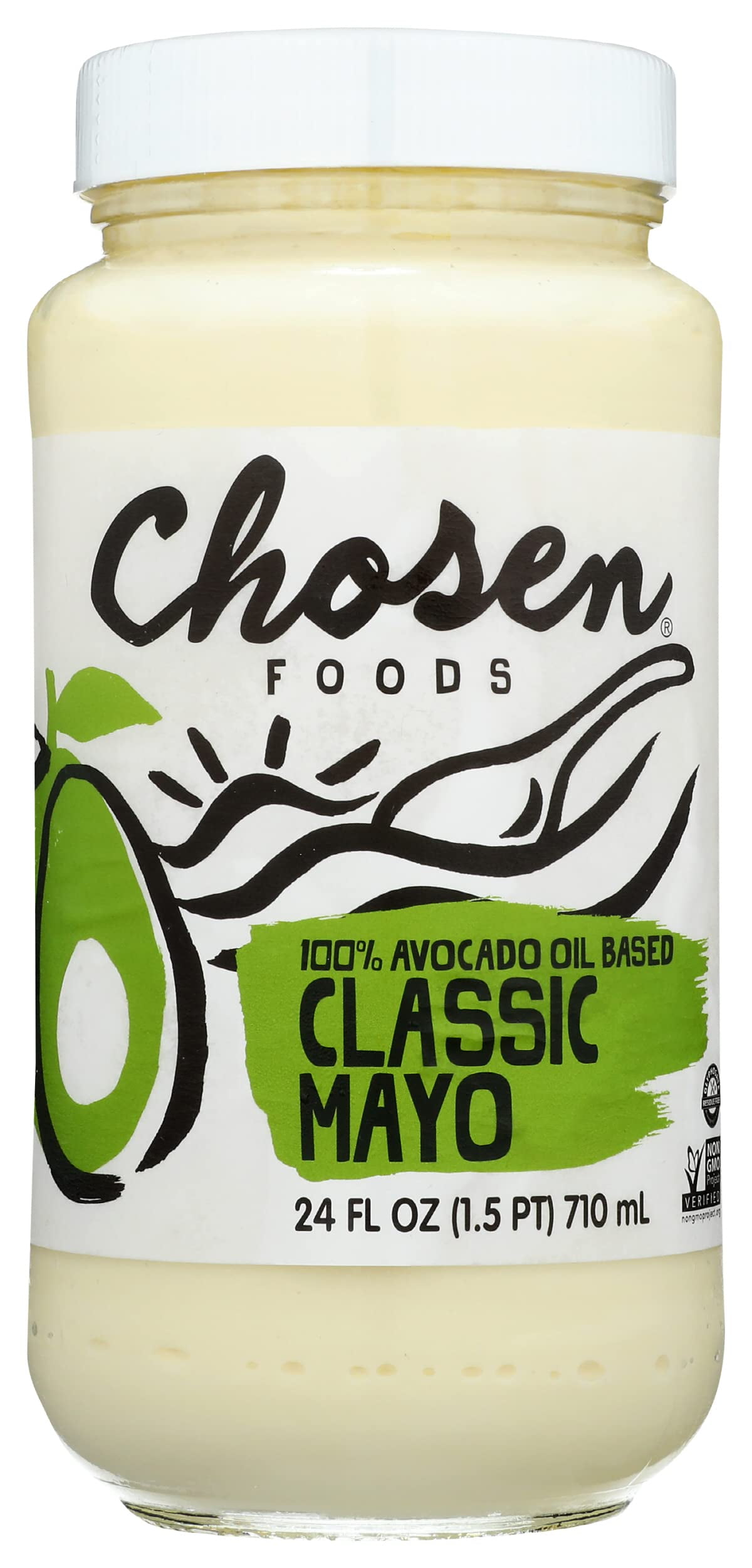 Chosen Foods Avocado Oil Mayonnaise 24 oz (Pack Of 6) - Walmart.com
