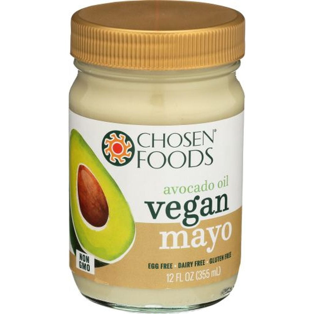 Chosen Foods Avocado Oil Vegan Mayo, 12 Ounce -- 6 per Case.