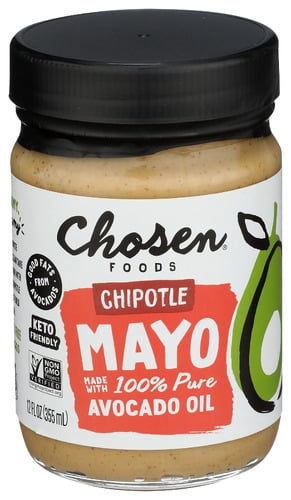 Chosen Foods Chipotle Mayonnaise 12 oz (Pack of 6)