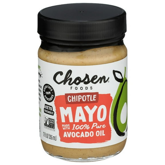 Chosen Foods Chipotle Mayonnaise 12 oz (Pack of 6)