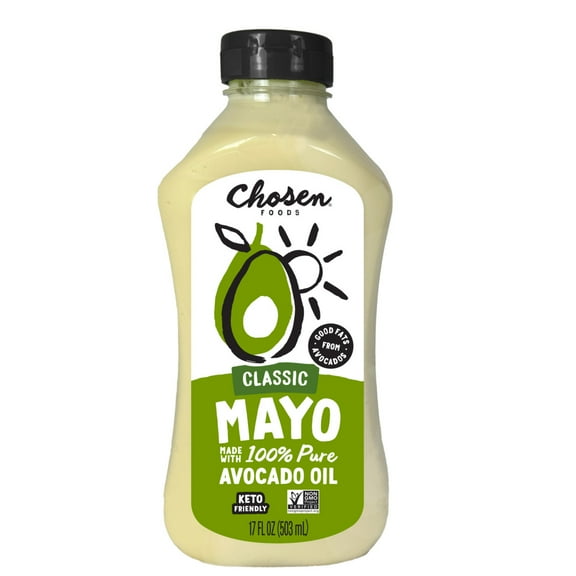 Chosen Foods 100% Pure Avocado Oil Classic Squeeze Mayo 17 fl Oz