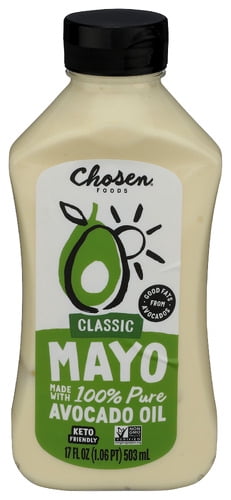 Chosen Foods Classic Mayo Squeeze 17 oz (Pack of 6)