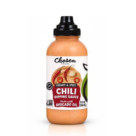 Chosen Foods Creamy Chili Sauce Made with 100% pure avocado Oil 9 fl oz