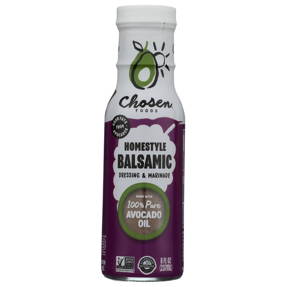 Chosen Foods - Dressing Balsamic Homestyle - 8 OZ, Case of 6