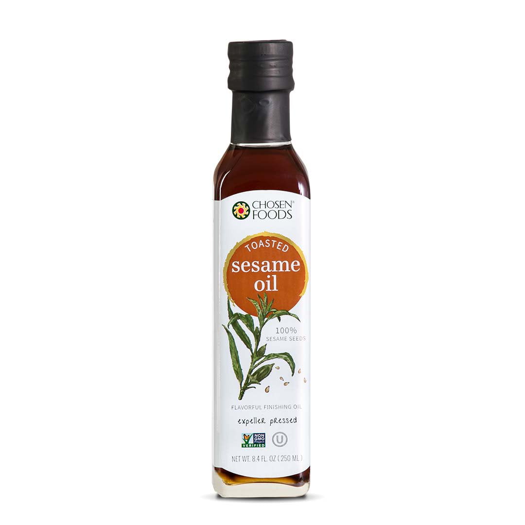 Chosen Foods Toasted Sesame Oil 8.4 fl oz., Bottle