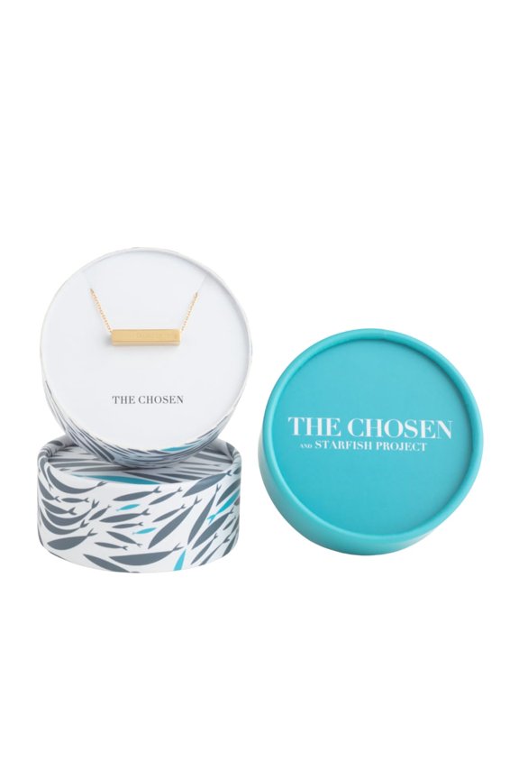 : Gold Christian Necklace for Women | I am His - Redeemed - Called By Name | Religious Faith Based Jewelry | Jesus Necklace | Starfish Project