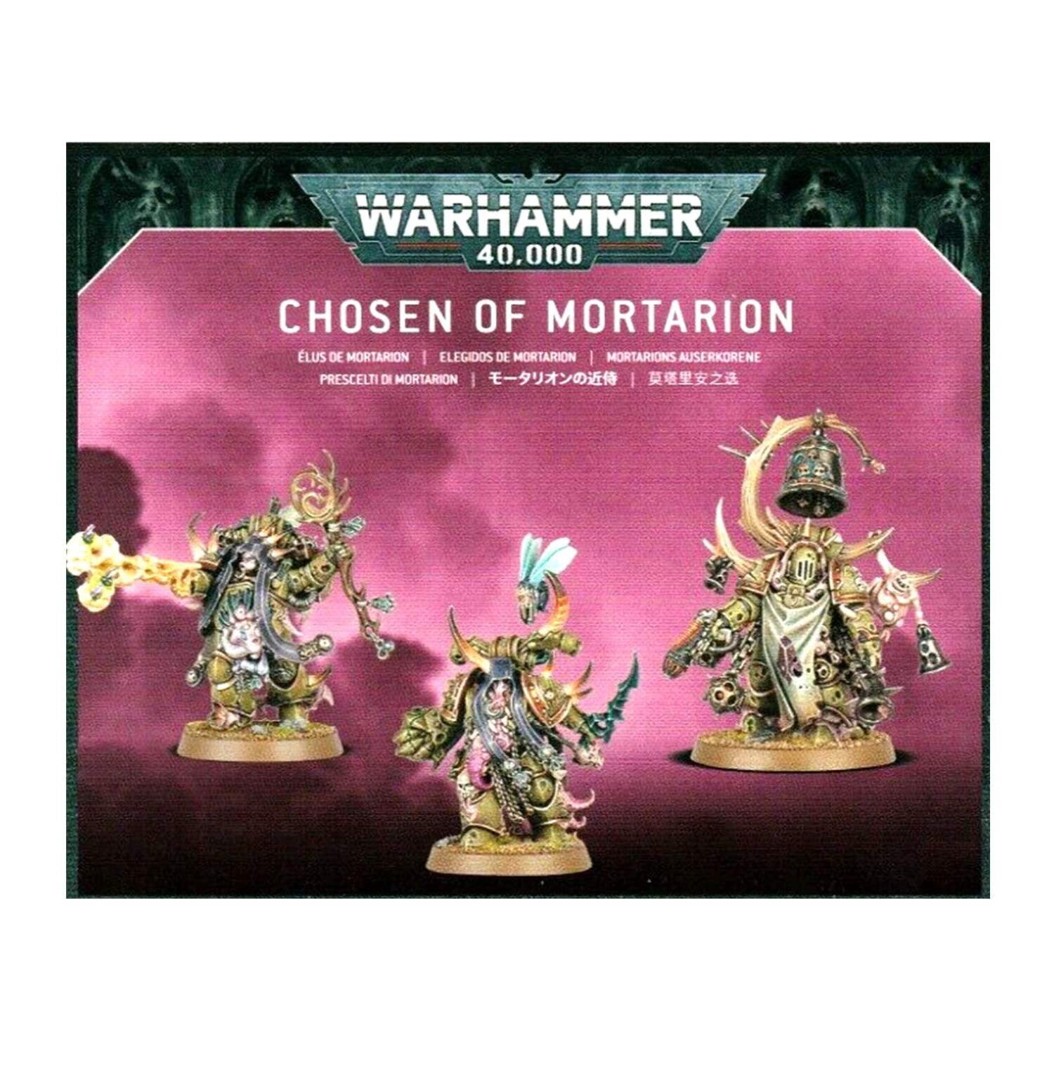 Chosen of Mortarion Malignant Plaguecaster Death Guard Warhammer 40K