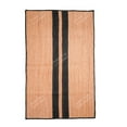 thumbnail image 1 of Chouhan Rugs Natural Jute Black Lined Rug Bohemian Rug Decor Rug Handwoven Rug Custom Rug Decorative Rug, 1 of 8