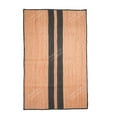 thumbnail image 1 of Chouhan Rugs Natural Jute Dark Grey Lined Rug Bohemian Rug Decor Rug Handwoven Rug Custom Rug Decorative Rug, 1 of 8