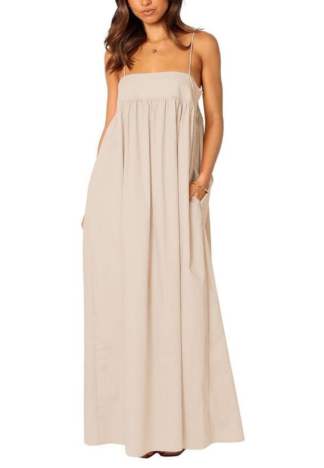 Tied Cutout Sleeveless Maxi Dress