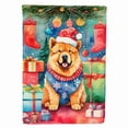 thumbnail image 1 of Chow Chow Christmas House Flag 28 in x 40 in, 1 of 7