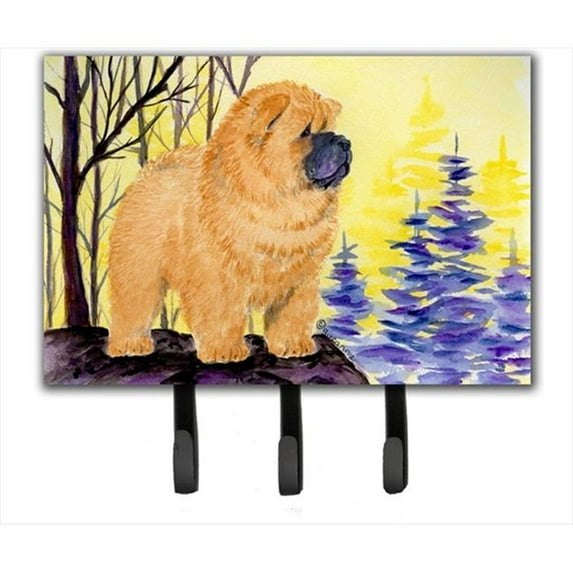 Chow Chow Leash Holder Or Key Hook