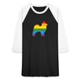 Chow Chow Rainbow Lgbtq Dog Unisex Baseball TShirt