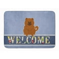 thumbnail image 1 of Chow Chow Red Welcome Machine Washable Memory Foam Mat, 1 of 1