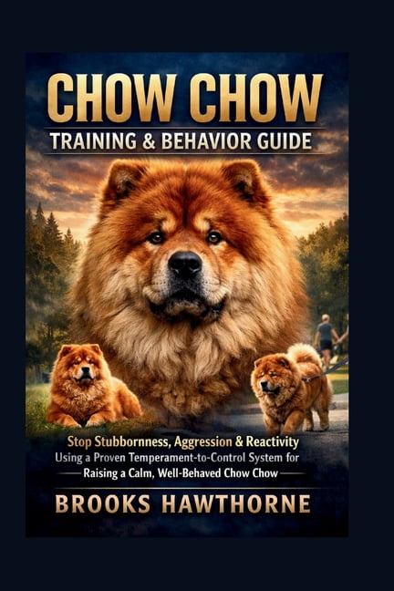 Chow Chow Training & Behavior Guide: Stop Stubbornness, Aggression & Reactivity Using a Proven Temperament-to-Control Sy, (Paperback)